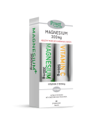 POWER HEALTH - Promo Magnesium Stevia 300mg Συμπλήρωμα Διατροφής 20 Αναβράζοντα Δισκία - ΔΩΡΟ Vitamin C 500mg 20 Αναβράζοντα Δισκία