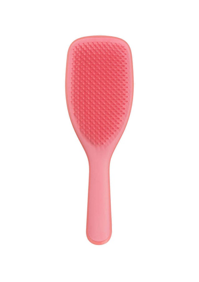 TANGLE TEEZER - The Large Ultimate Detangler Straight - Curly Βούρτσα Μαλλιών για Ξεμπέρδεμα Salmon Pink 1τμχ