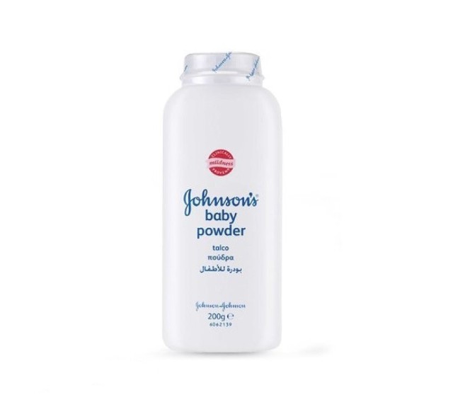 JOHNSON - Baby Powder Βρεφική Πούδρα 200gr