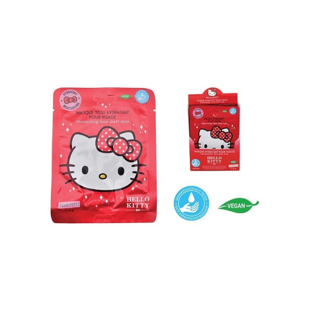 TAKE CARE - Hello Kitty Moisturising Sheet Mask - Ενυδατική Μάσκα Προσώπου 25ml 1τμχ