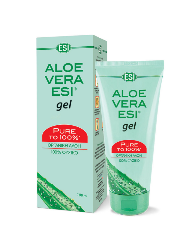 ESI - Aloe Vera Gel Pure Ενυδατικό Gel Ανάπλασης Σώματος με Aloe Vera  100ml