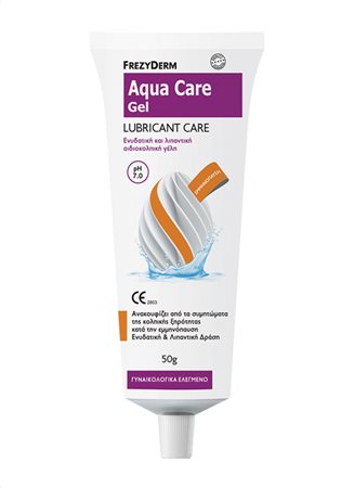 FREZYDERM - Aqua Care Gel Lubricant Care Ενυδατική και Λιπαντική Αιδοιοκολπική Γέλη 50gr