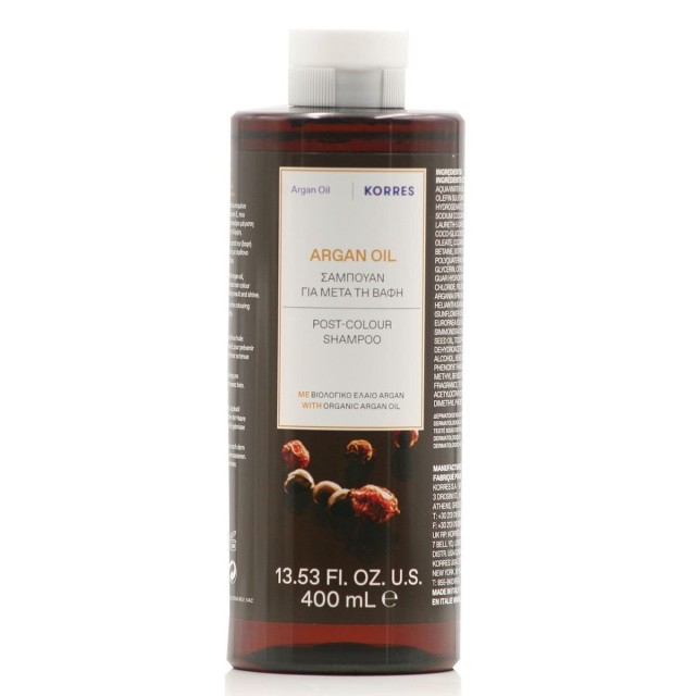 KORRES - Argan Oil Shampoo Για Μετά Την Βαφή 400ml