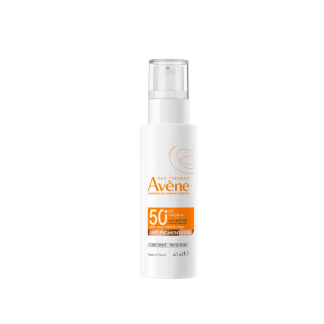 AVENE - Eau Thermale Anti-Pigmentation Fluide SPF50+ - Αντηλιακή Λοσιόν Προσώπου με Χρώμα κατά των Κηλίδων 40ml