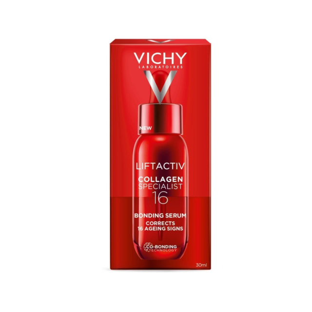 VICHY - Liftactiv Collagen Specialist 16 Ενυδατικό & Αντιγηραντικό Serum Προσώπου με Νιασιναμίδη & Πεπτίδια για Λάμψη & Σύσφιξη 30ml