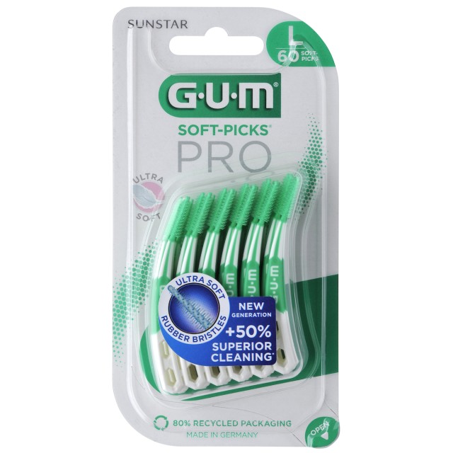 GUM - 690 Soft Picks Pro Μεσοδόντια Βουρτσάκια Μέγεθος Large 30τμχ