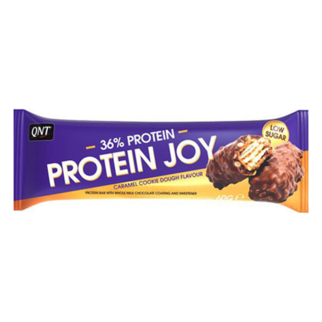 QNT - Protein Joy Μπάρα με 36% Πρωτεΐνη & Γεύση Cookie Caramel Dough 60gr