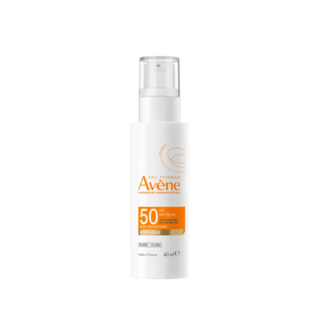 AVENE - Eau Thermale Anti-Age Fluide Expert SPF50 - Αντηλιακή Λοσιόν Προσώπου κατά της Φωτογήρανσης 40ml