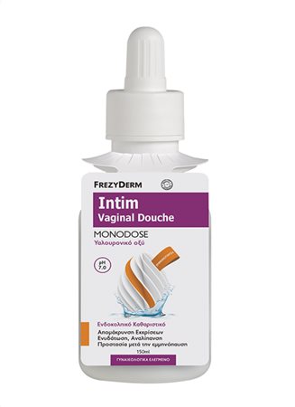 FREZYDERM - Intim Vaginal Douche Monodose Υαλουρονικό Οξύ pH 7.0 150ml