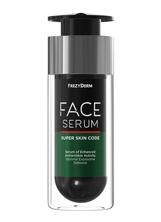 FREZYDERM - Face Serum Super Skincode Ορός Ενισχυμένης Αντιρυτιδικής Δράσης με 25 Ενεργά Συστατικά 30ml
