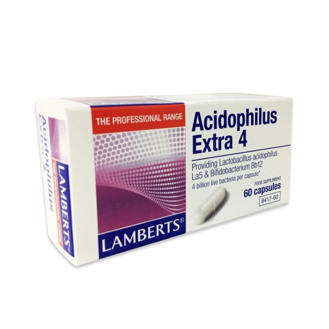 Lamberts Acidophilus Extra 4 Milk Free 60caps