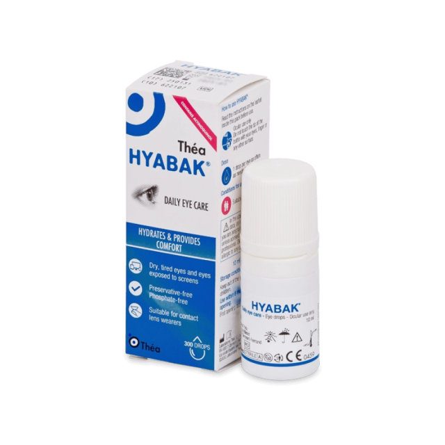 HYABAK - Protector 0.15% - Οφθαλμικές Σταγόνες Με Υαλουρονικό Νάτριο 10ml