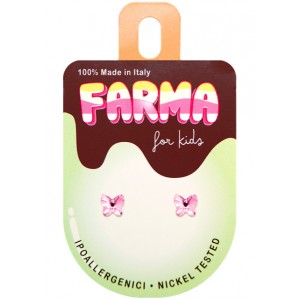 FARMA BIJOUX - Υποαλλεργικά Σκουλαρίκια for Kids Απαλό Ροζ 5mm (BE45C14) 1 Ζευγάρι