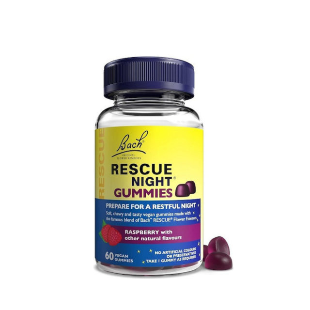 POWER HEALTH - Dr. Bach Rescue Night Gummies- Συμπλήρωμα για τον Ύπνο 60 ζελεδάκια Raspberry