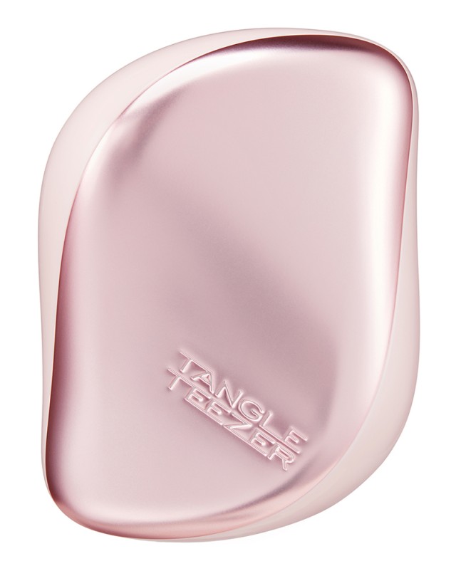 TANGLE TEEZER - Compact Styler Βούρτσα Μαλλιών Pink Matte Chrome 1τμχ