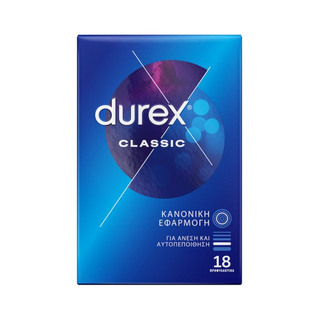 DUREX - Classic Προφυλακτικά Ευκολοφόρετα 18τμχ