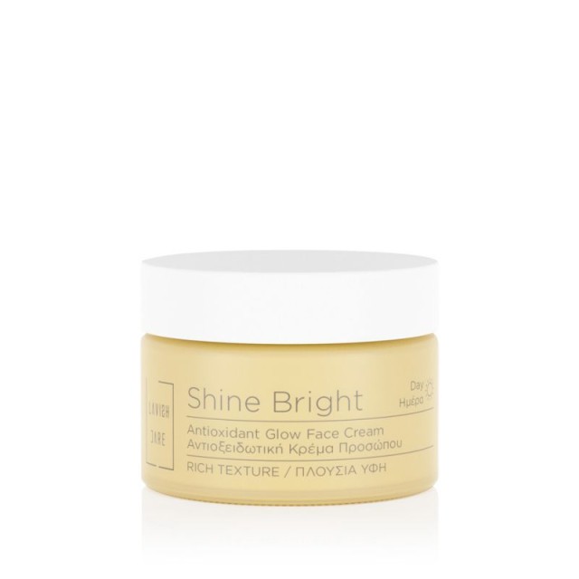 LAVISH CARE - Shine Bright Antioxidant Glow Face Cream Αντιοξειδωτική Κρέμα Προσώπου Πλούσιας Υφής 50ml