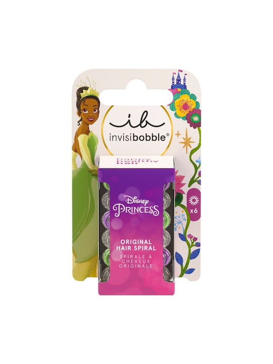 INVISIBOBBLE - Kids Original Disney Tiana Λαστιχάκια Μαλλιών 6τμχ