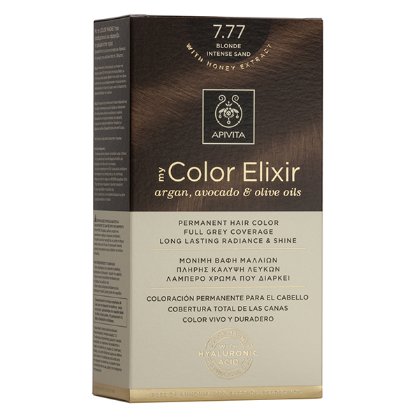 APIVITA - My Color Elixir No7.77 Ξανθό Έντονο Μπέζ 125ml