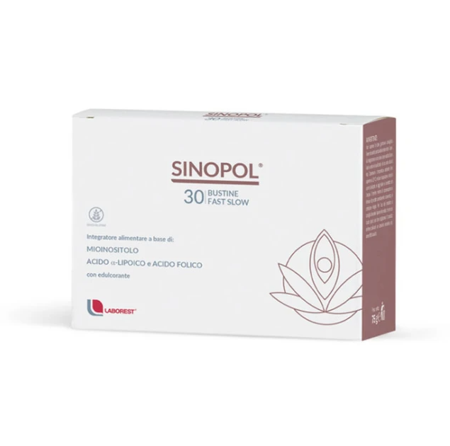 SINOPOL - Συμπλήρωμα Διατροφής Για Ορμονική Ισορροπία, Ρύθμιση Κύκλου και Βελτίωση Γονιμότητας Γυναικών 30 Φακελάκια