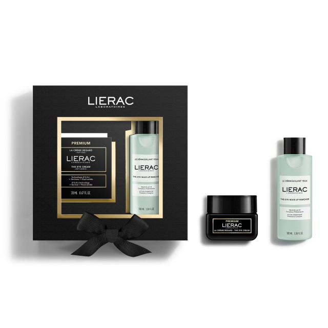 LIERAC - Promo Premium The Eye Cream 20ml & The Eye Make-Up Remover 100ml