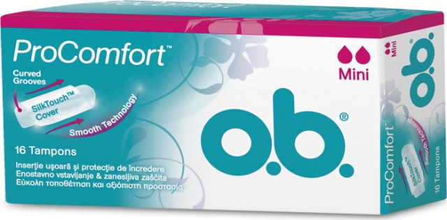 O.B. - ProComfort Mini Ταμπόν 16 Τεμάχια