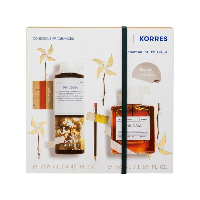 KORRES - Promo Philosia Eau de Toilette 50ml & Philosia Αφρόλουτρο 250ml