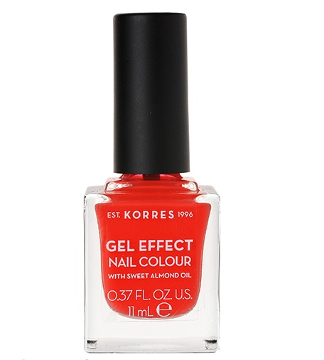 KORRES - Βερνίκι Νυχιών Gel Effect Nail Colour (No.19) Watermelon 11ml