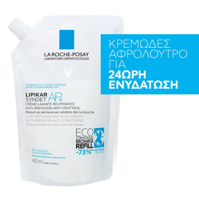 LA ROCHE POSAY - Lipikar Syndet AP+ Refill 400ml