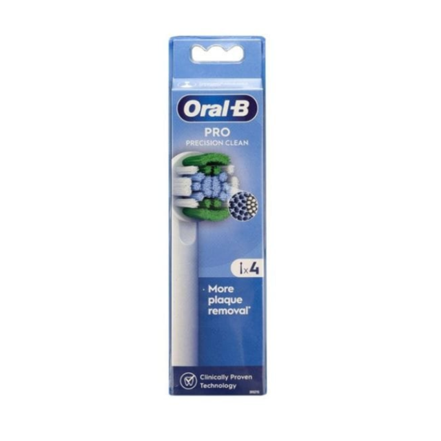 ORAL-B - Precision Clean Ανταλλακτικές Κεφαλές για Ηλεκτρική Οδοντόβουρτσα 4τμχ