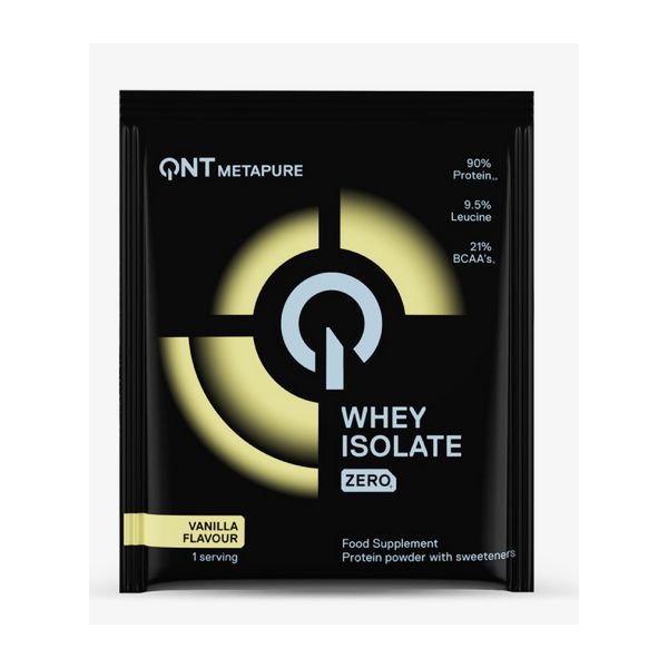 QNT - Metapure Whey Protein Isolate Zero Πρωτεΐνη Ορού Γάλακτος με Γεύση Βανίλια 30gr