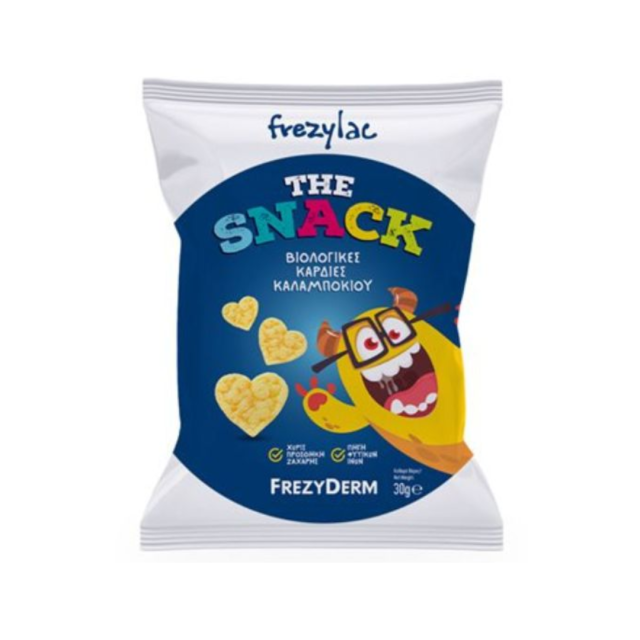 FREZYLAC - The Snack Βιολογικές Καρδιές Καλαμποκιού 30 gr