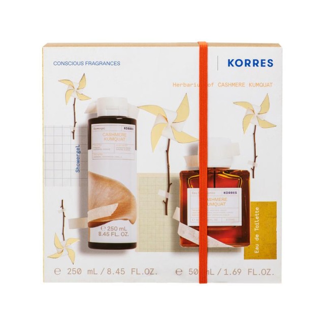 KORRES - Promo Cashmere Kumquat Eau de Toilette 50ml & Cashmere Kumquat Αφρόλουτρο 250ml