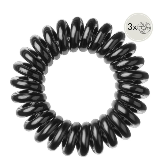 INVISIBOBBLE - Original True Black Λαστιχάκια Μαλλιών Μαύρα 3τμχ