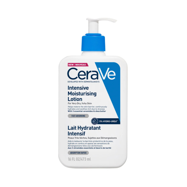 CERAVE - Intensive Moisturising Lotion Ενυδατική Λοσιόν Σώματος με Ουρία για Ξηρές Επιδερμίδες 473ml