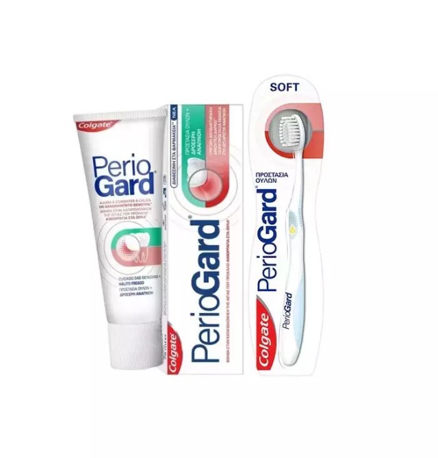 COLGATE- Promo Periogard Οδοντόκρεμα 75ml & Οδοντόβουρτσα Soft 1τμχ