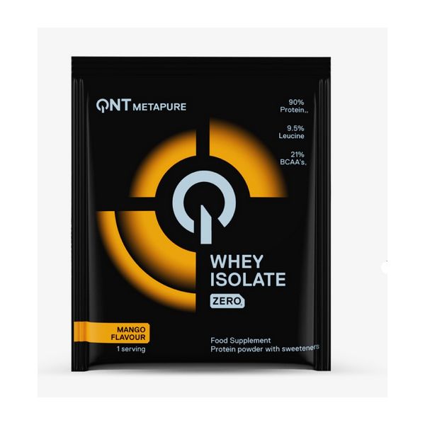 QNT - Metapure Whey Protein Isolate Zero Πρωτεΐνη Ορού Γάλακτος με Γεύση Mango 30gr