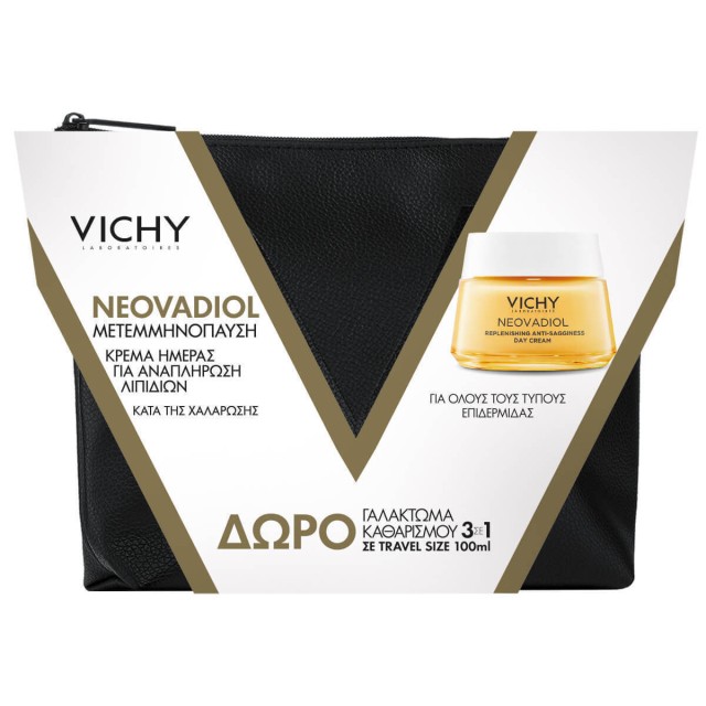 VICHY - Promo Neovadiol Post-Menopause Κρέμα Ημέρας για τη Μετεμμηνόπαυση κατά της Χαλάρωσης 50m & Δώρο Γαλάκτωμα Καθαρισμού 3 σε 1 100ml