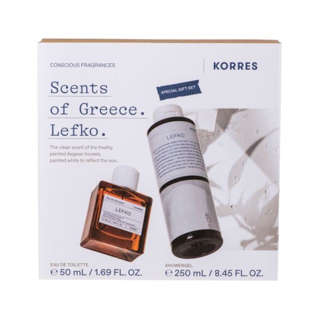 KORRES - Promo Lefko Eau de Toilette 50ml & Lefko Αφρόλουτρο 250ml