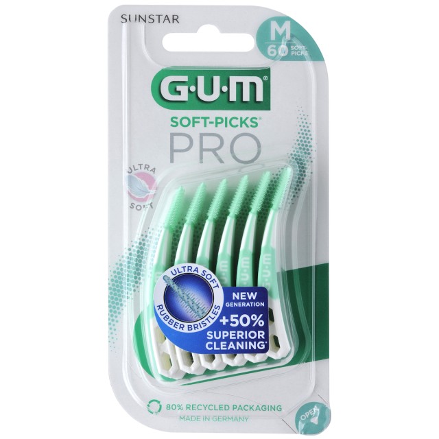 GUM - 690 Soft Picks Pro Μεσοδόντια Βουρτσάκια Μέγεθος Medium 30τμχ