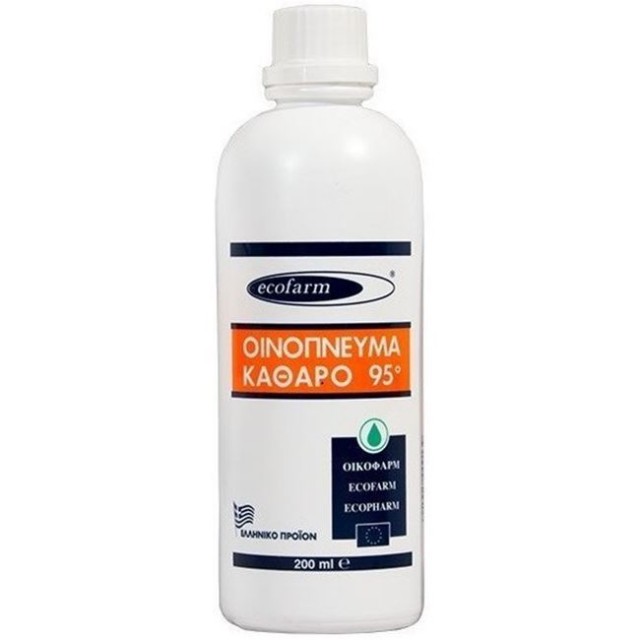 ECOFARM - Καθαρό Οινόπνευμα 95°, 200ml