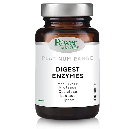 POWER HEALTH - Platinum Range Digest Enzymes 150mg 30 κάψουλες