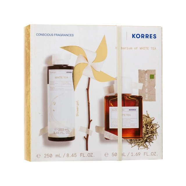 KORRES - Promo White Tea Eau de Toilette 50ml & White Tea Αφρόλουτρο 250ml