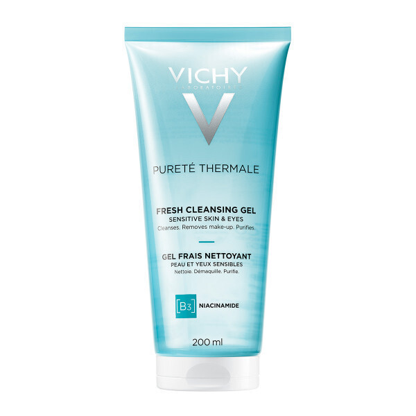 VICHY - Purete Thermale Fresh Cleansing Gel Δροσερό Gel Καθαρισμού Πρόσωπο & Μάτια Για Ευαίσθητες Επιδερμίδες 200ml