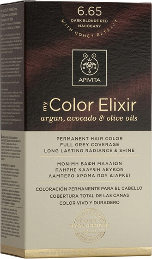 APIVITA - My Color Elixir No6.65 Έντονο Κόκκινο 125ml