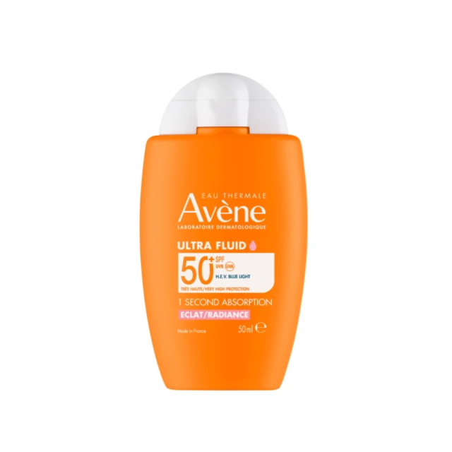 AVENE - Eau Thermale Ultra Fluid Radiance SPF50 - Αντηλιακό Προσώπου κατά της Φωτογήρανσης 50ml