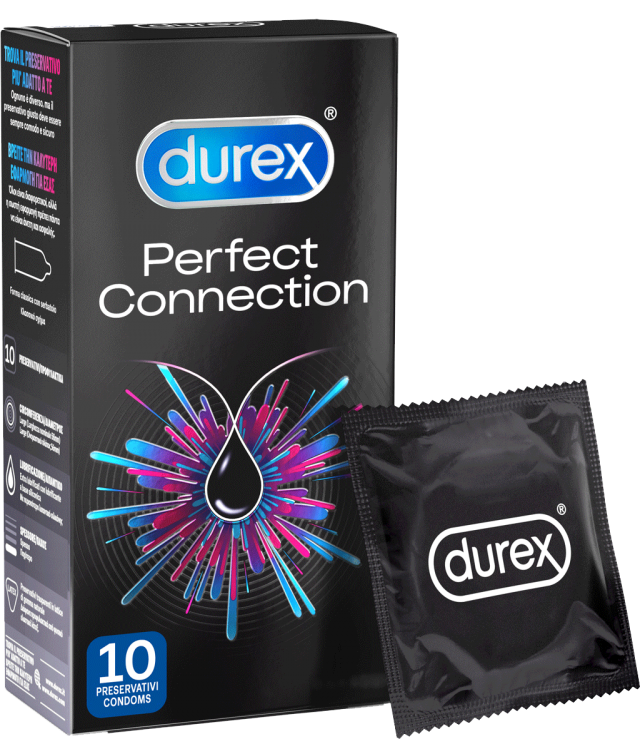 DUREX - Perfect Connection Προφυλακτικά με Έξτρα Λιπαντικό 10τμχ