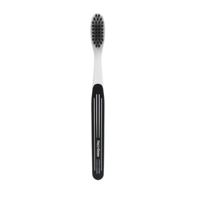 FREZYDERM - Active Carbon Toothbrush Soft Μαλακή Οδοντόβουρτσα με Ενεργό Άνθρακα 1 τμχ