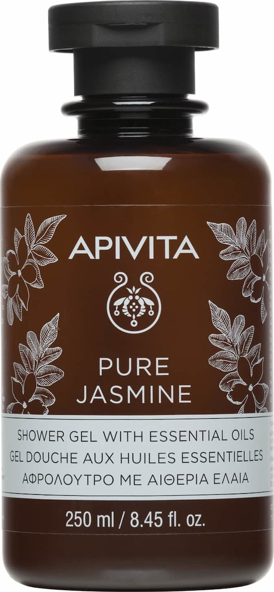 APIVITA - Pure Jasmine Αφρόλουτρο με Αιθέρια Έλαια με Γιασεμί 250ml